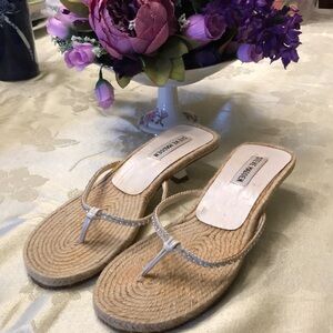 Steve Madden Sandals Tiny Crystals on Strap